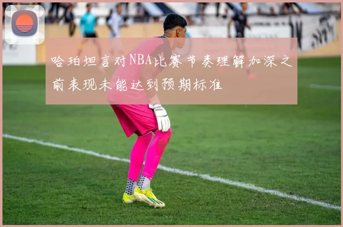 哈珀坦言对NBA比赛节奏理解加深之前表现未能达到预期标准